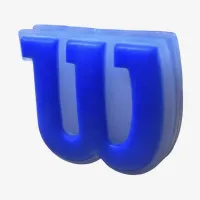 Виброгасители для теннисной ракетки Wilson Logo Blue Vibration Dampener