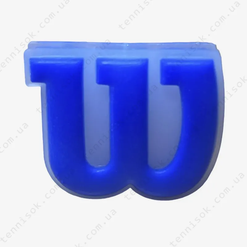 Виброгасители для теннисной ракетки Wilson Logo Blue Vibration Dampener