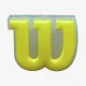 Віброгасники для тенісної ракетки Wilson Logo Yellow Vibration Dampener