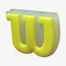 Виброгасители для теннисной ракетки Wilson Logo Yellow Vibration Dampener