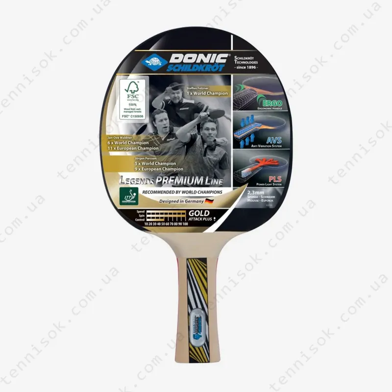 Набор для настольного тенниса Donic Schildkrot Legends Premium Line 754431