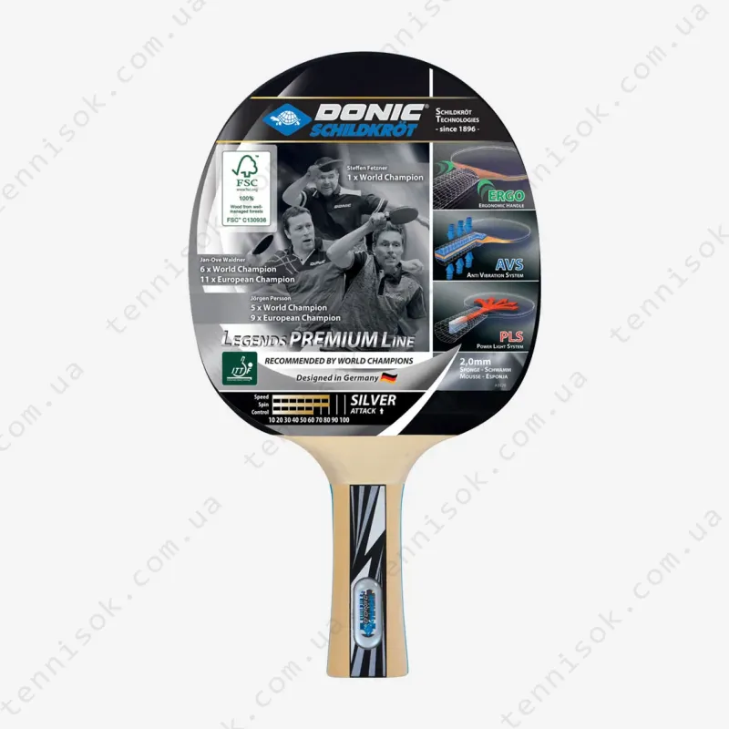 Набор для настольного тенниса Donic Legends Silver Line 754430