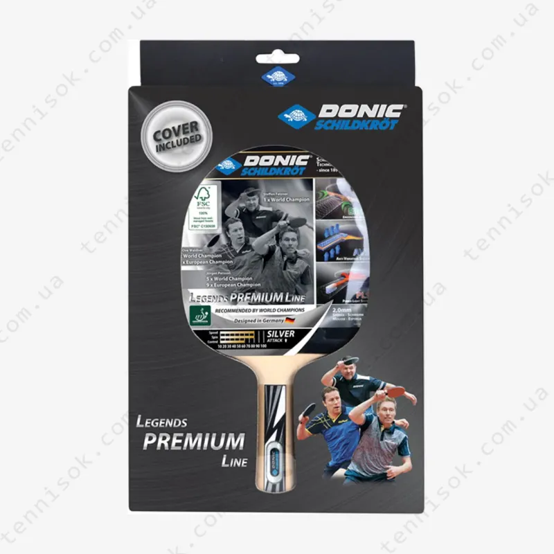 Набор для настольного тенниса Donic Legends Silver Line 754430