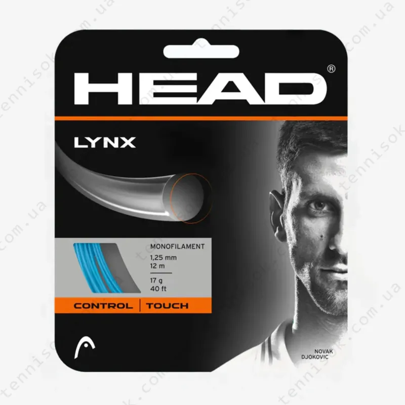 Теннисные струны Head Lynx Blue 12,2m (размотка)