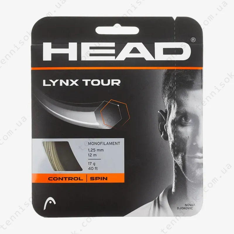 Теннисные струны Head Lynx Tour Champagne 12,2m (размотка)