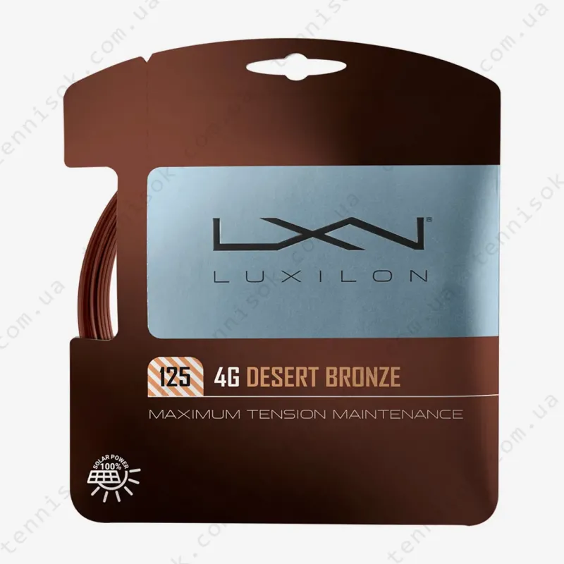 Теннисные струны Luxilon 4G Desert Bronze 12.2m WR8309701125 (размотка)