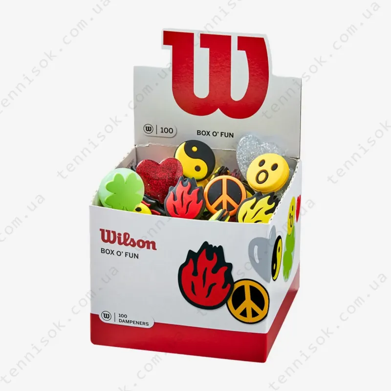 Виброгасители для теннисной ракетки Wilson Bowl O' Fun Yin-Yang 1P WR8404801001