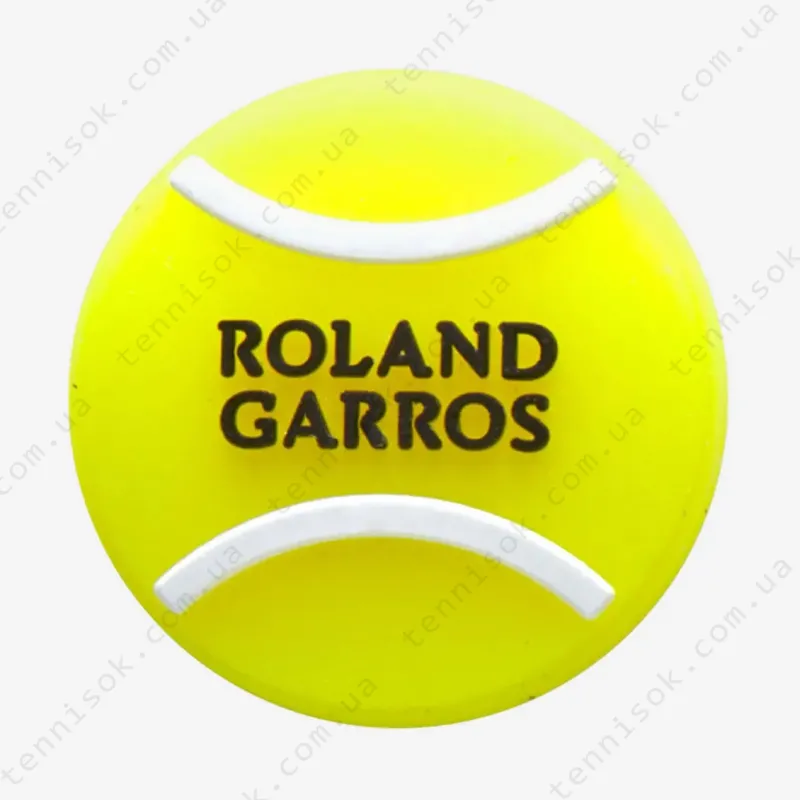 Виброгасители для теннисной ракетки Wilson Roland Garros Yellow Dampeners WR8411701001