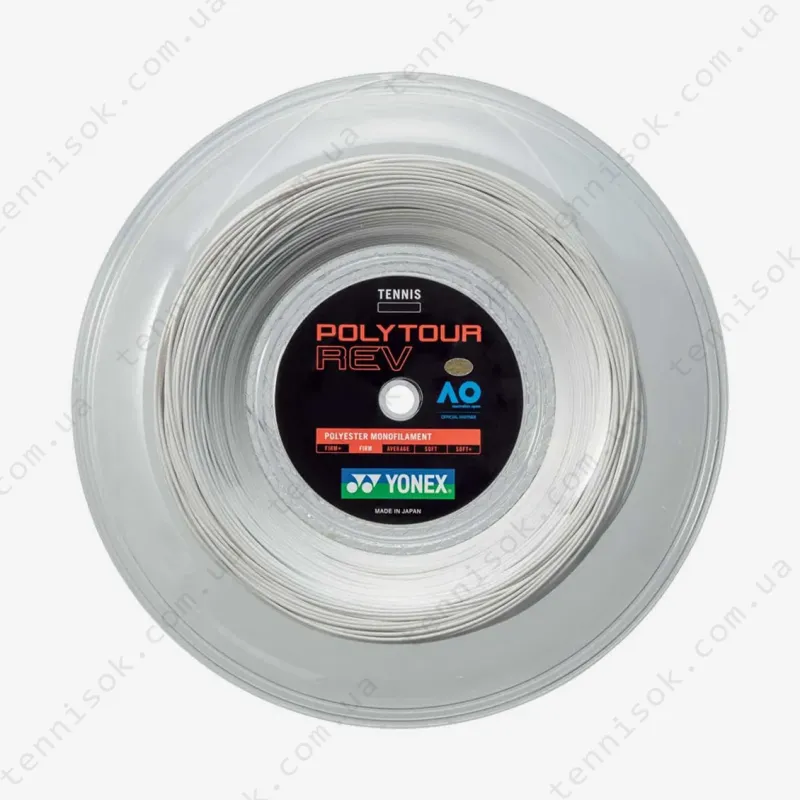 Теннисные струны Yonex Poly Tour Rev White (200m)
