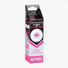 Мячики Butterfly R40+ 3* 3pcs