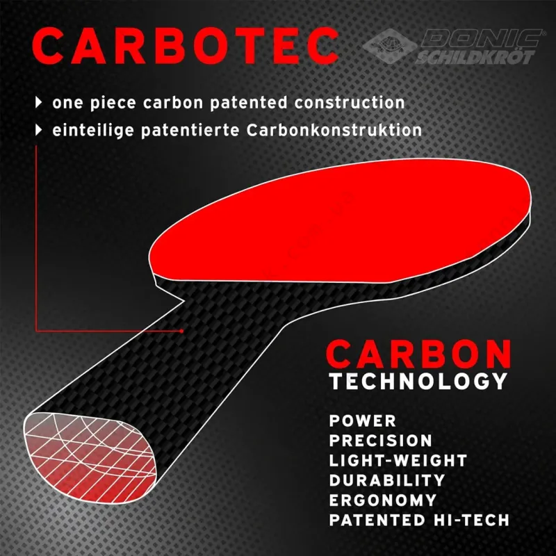 Ракетка для настольного тенниса Donic Schildkrot Carbotec 7000 2021