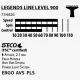 Ракетка для настільного тенісу Donic Legends 900 FSC