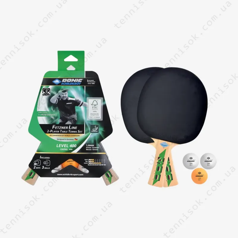 Donic Fetzner 400 2-Player Table Tennis Set