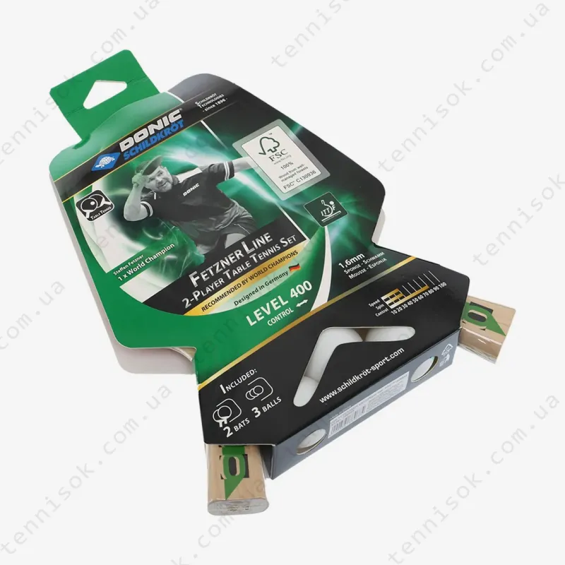 Donic Fetzner 400 2-Player Table Tennis Set