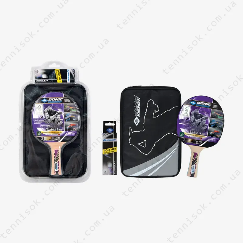 Donic Legends 800 Table Tennis Gift Set