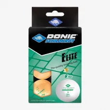 Мячики Donic Elite 1* 40+ Orange 6pcs