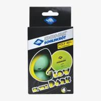 М'ячики Donic Glow in the Dark Poly 40+ 6pcs