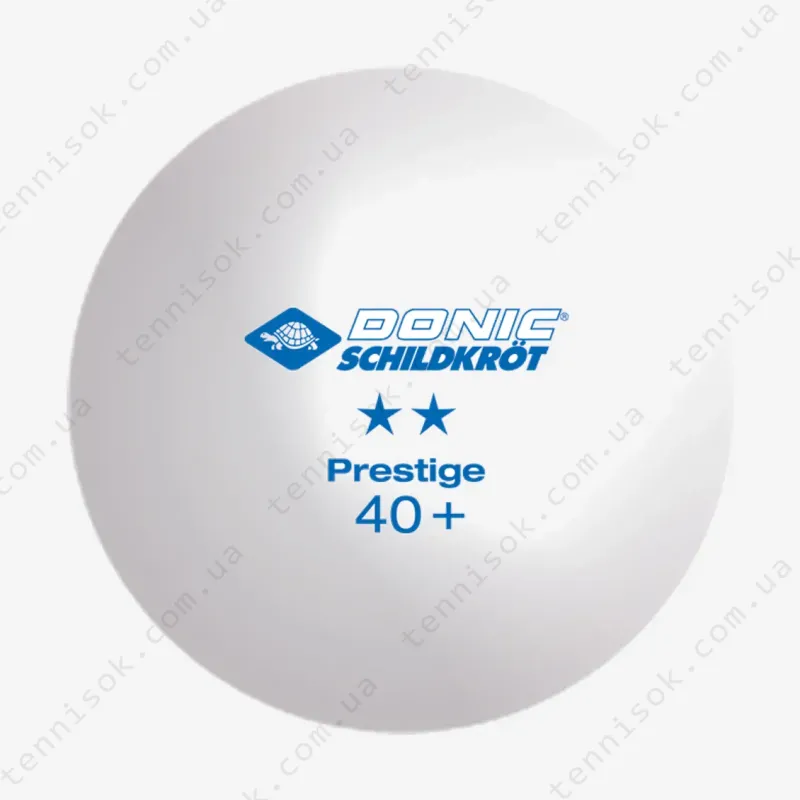 Мячики Donic Prestige 2* White 3pcs