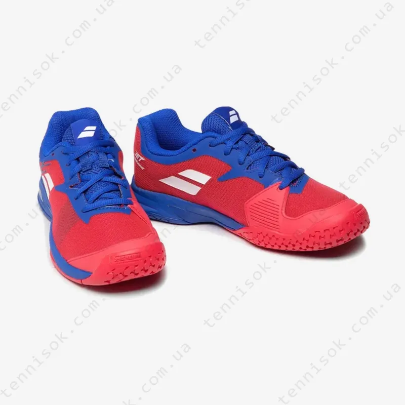 Теннисные кроссовки Babolat Jet All Court Junior 33F20648 Poppy Red/Estate Blue