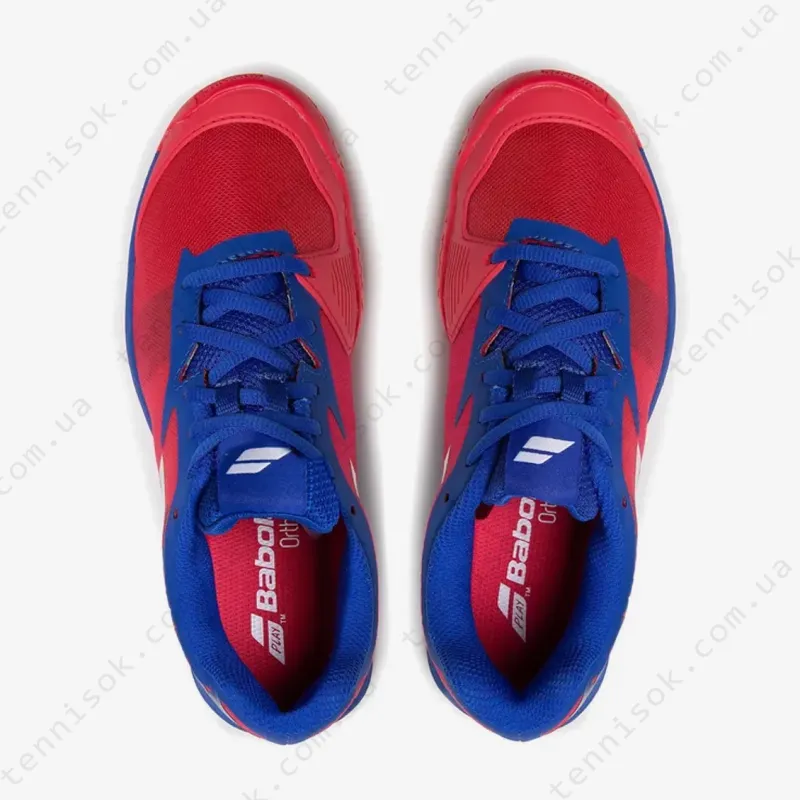 Теннисные кроссовки Babolat Jet All Court Junior 33F20648 Poppy Red/Estate Blue