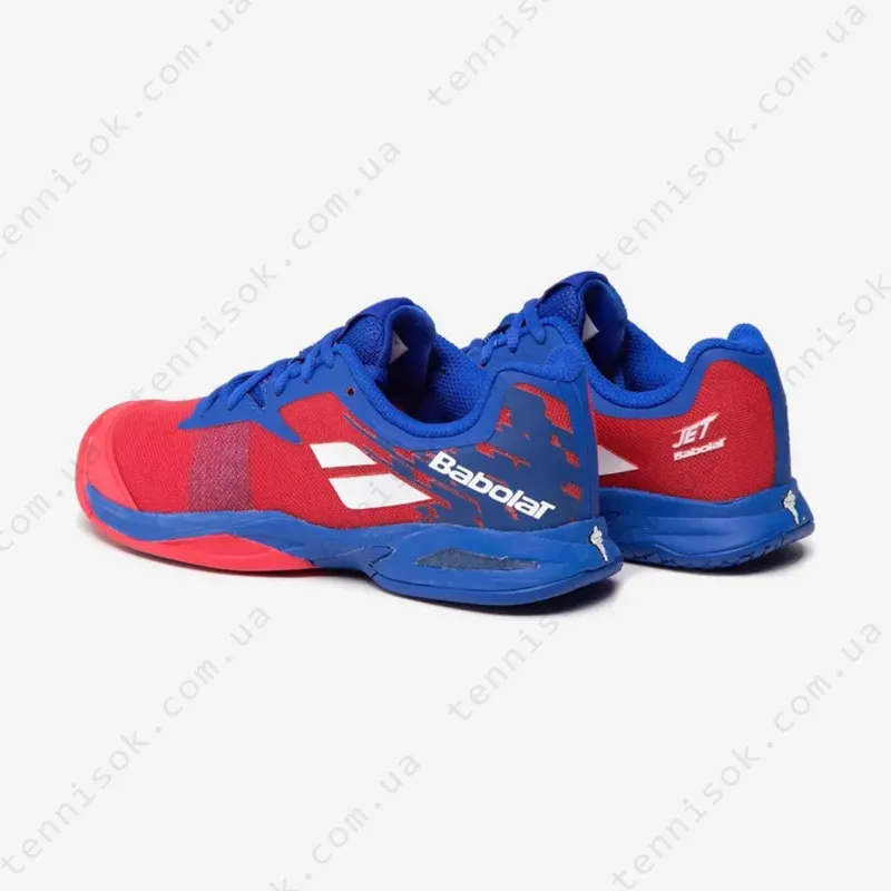 Теннисные кроссовки Babolat Jet All Court Junior 33F20648 Poppy Red/Estate Blue
