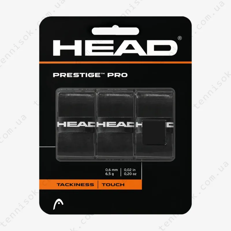 Намотки Head Prestige Pro Black 3pcs 282009