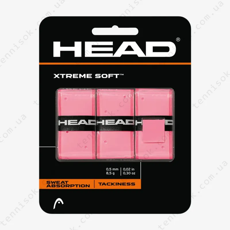 Намотки Head XtremeSoft Grip Overwrap 285104 Pink 3pcs