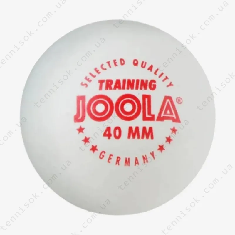 М'ячики Joola Training White 40mm (поштучно)