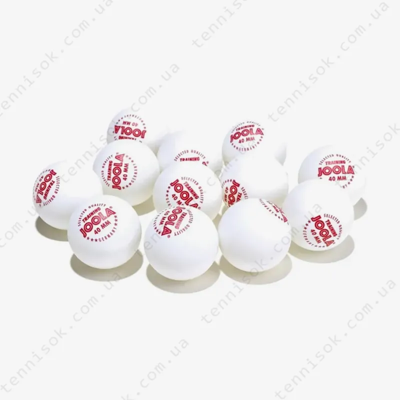 М'ячики Joola Training White 40mm (поштучно)