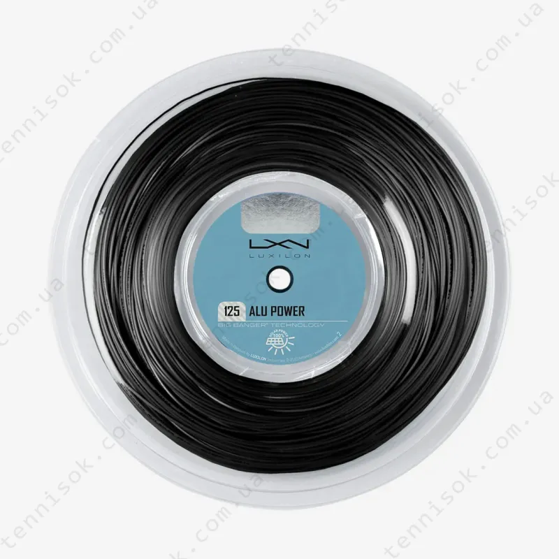 Теннисные струны Luxilon Alu Power Black 200m WR8307001125