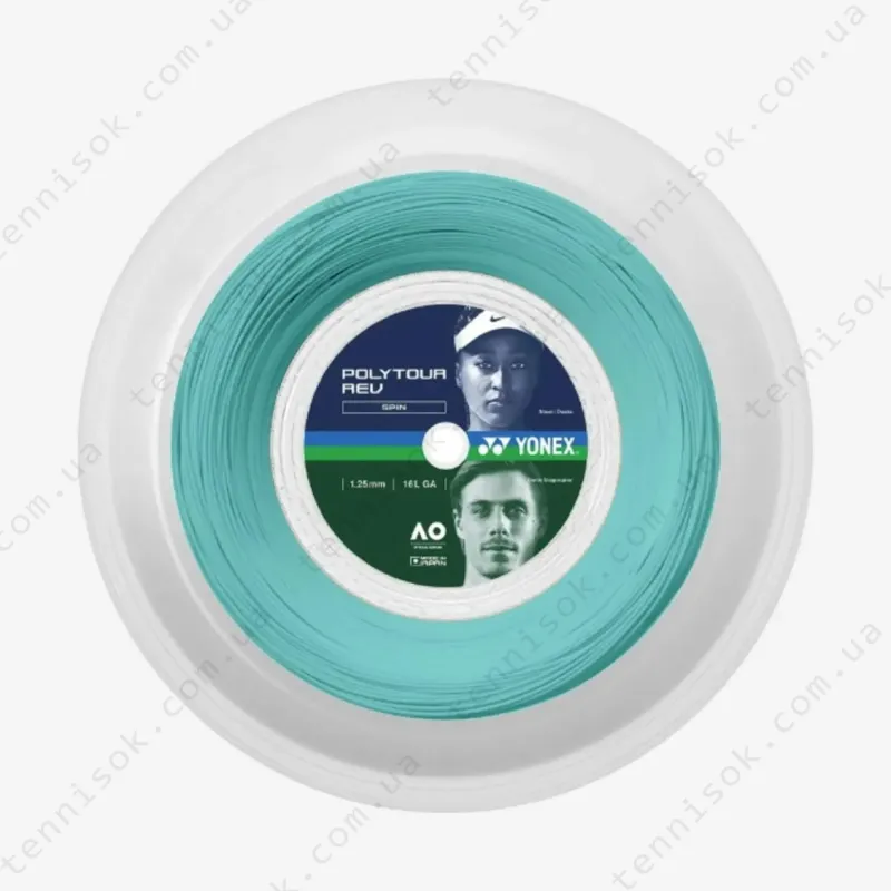 Теннисные струны Yonex Poly Tour Rev Mint (200m)