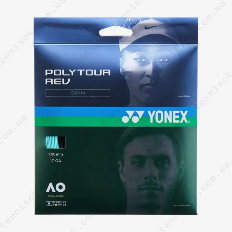 Теннисные струны Yonex Poly Tour Rev Mint 12,2m (размотка)