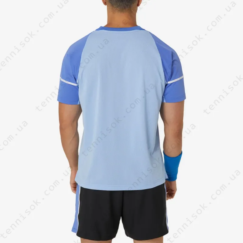 Теннисная футболка Asics Men Game Short Sleeve Top 2041A292-403