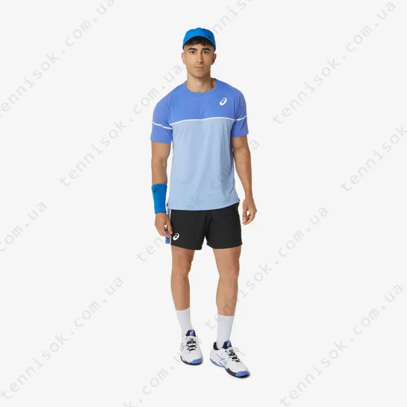Теннисная футболка Asics Men Game Short Sleeve Top 2041A292-403
