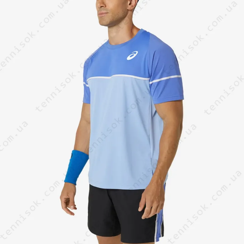 Теннисная футболка Asics Men Game Short Sleeve Top 2041A292-403