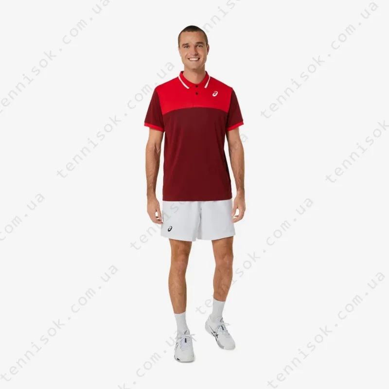 Теннисное поло Asics Men Court Polo Shirt 2041A256-601