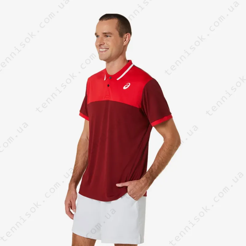 Теннисное поло Asics Men Court Polo Shirt 2041A256-601