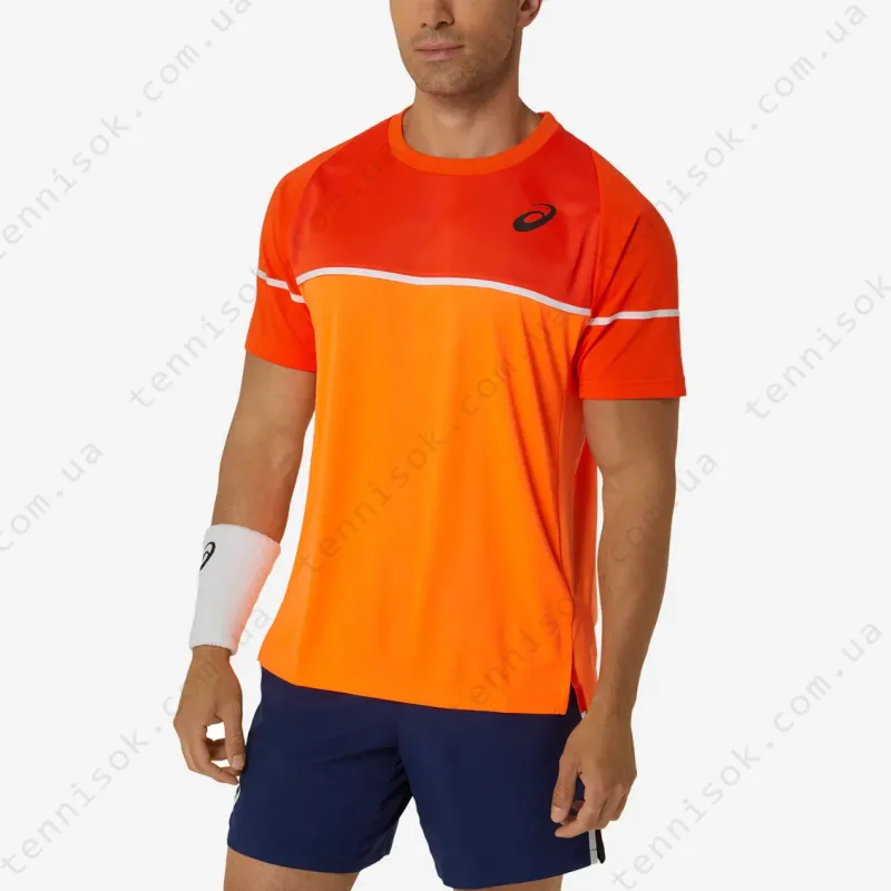 Тенісна футболка Asics Men Game Short Sleeve Top 2041A292-800