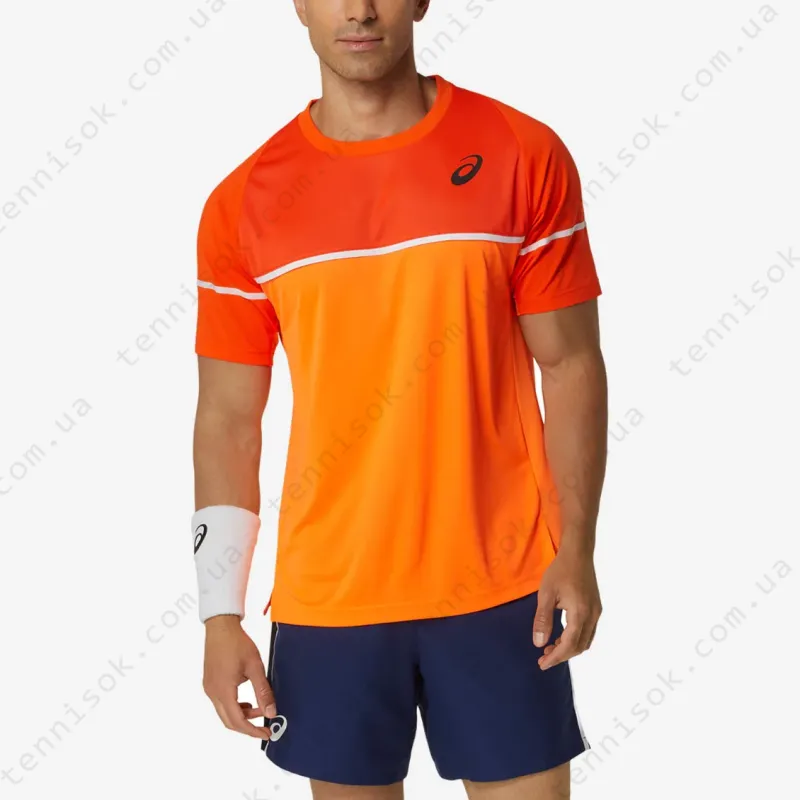 Тенісна футболка Asics Men Game Short Sleeve Top 2041A292-800