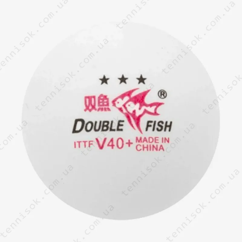 Мячики Double Fish V40+ WTT 3*** 1pcs (поштучно)