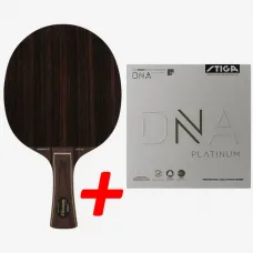 Сборная ракетка Stiga Ebenholz NCT VII + Stiga DNA Platinum H