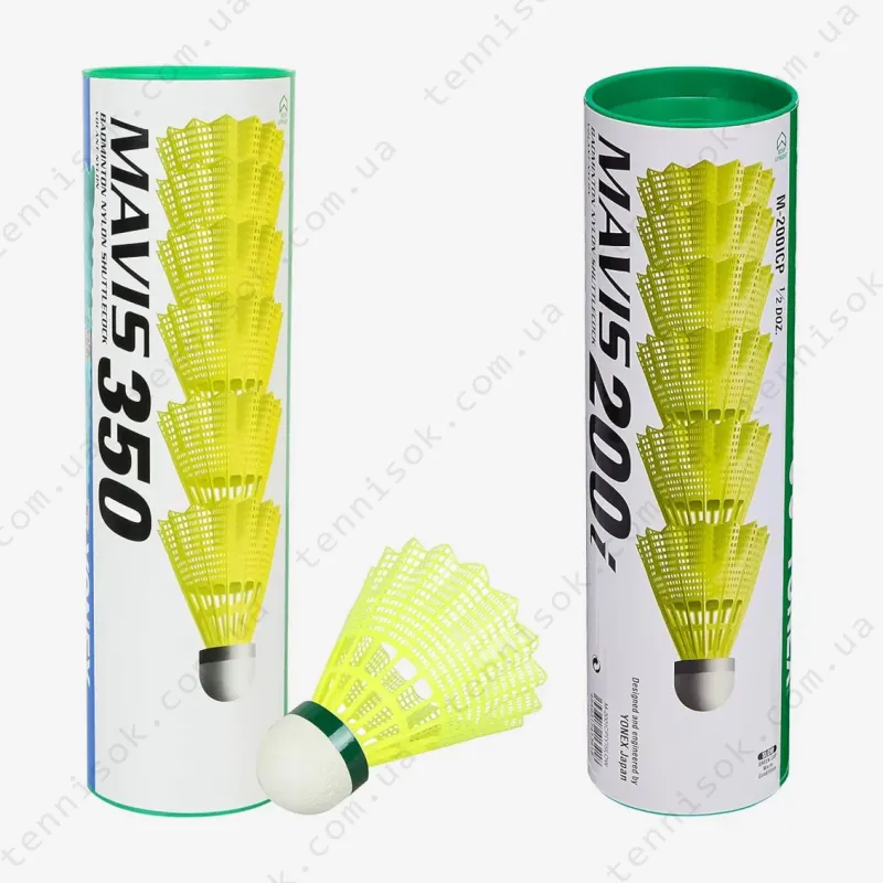Волани для бадмінтону Yonex Mavis 350 Yellow-Slow 1pcs