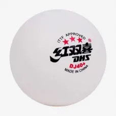 Мячики DHS ITTF WTT Ball 40+ 3* 1pcs (поштучно)