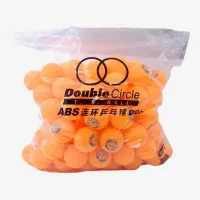 Мячики DHS Double Circle Dual 40+ Orange 120pcs