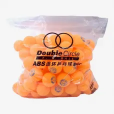 Мячики DHS Double Circle Dual 40+ Orange 120pcs