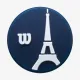 Виброгасители для теннисной ракетки Wilson Roland Garros Blue/White Dampeners WR8411701001
