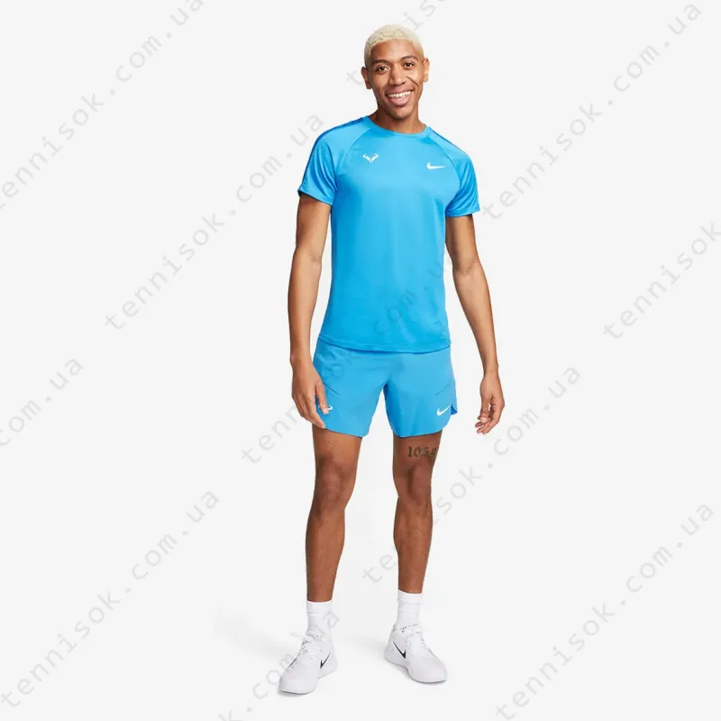 Теннисная футболка Nike Rafa Challenger Dri-Fit Tennis Top DV2887-435