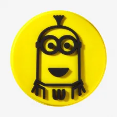 Виброгасители для теннисной ракетки Wilson Minions Smiling Vibration Damper 1P WR8406101001