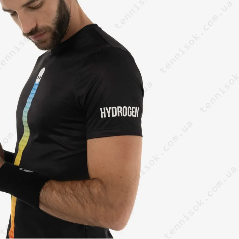 Теннисная футболка Hydrogen Spectrum Tech T-shirt DT0003-007
