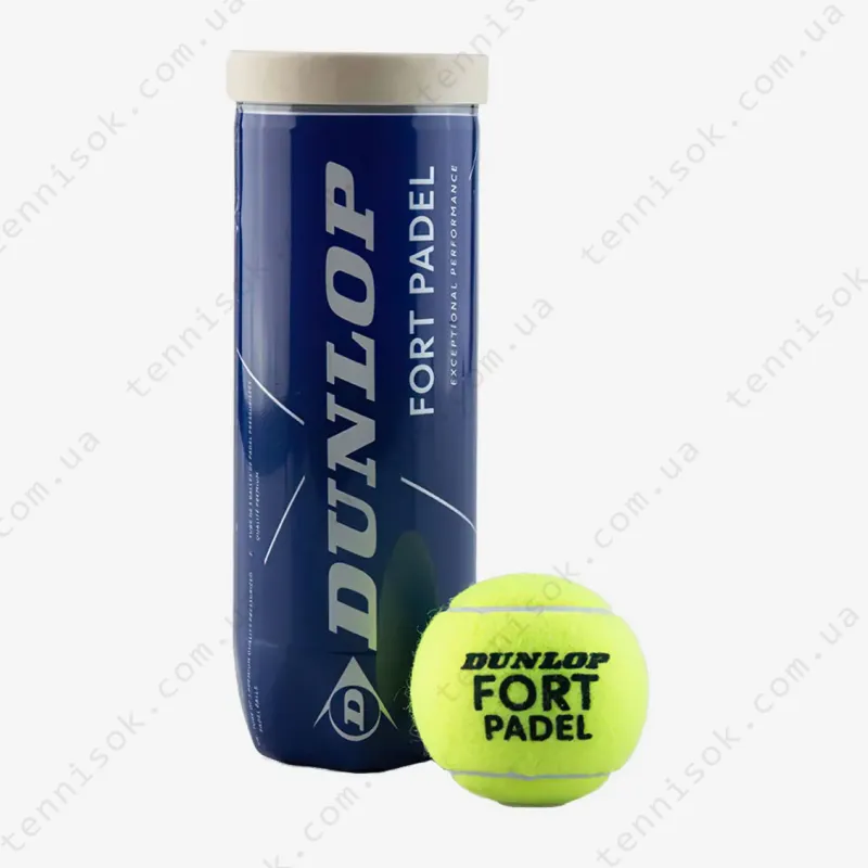 Мячи для падела Dunlop Fort Padel 3ball